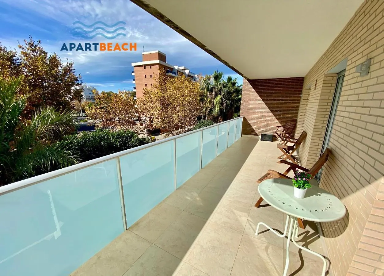 Apartbeach Aquaria Spa Climatizado Parking Y Centrico Salou