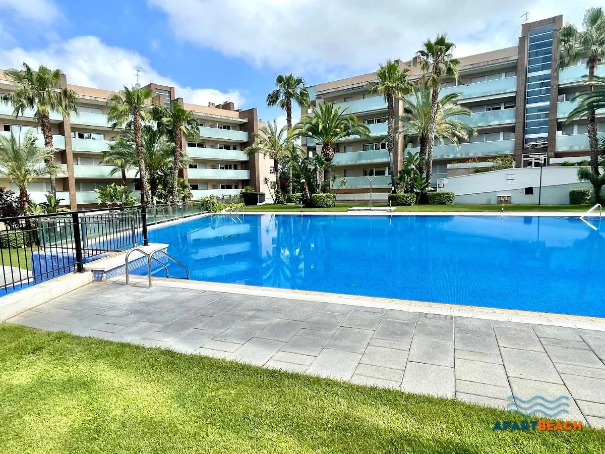 Apartbeach Aquaria Spa Climatizado Parking Y Centrico Salou